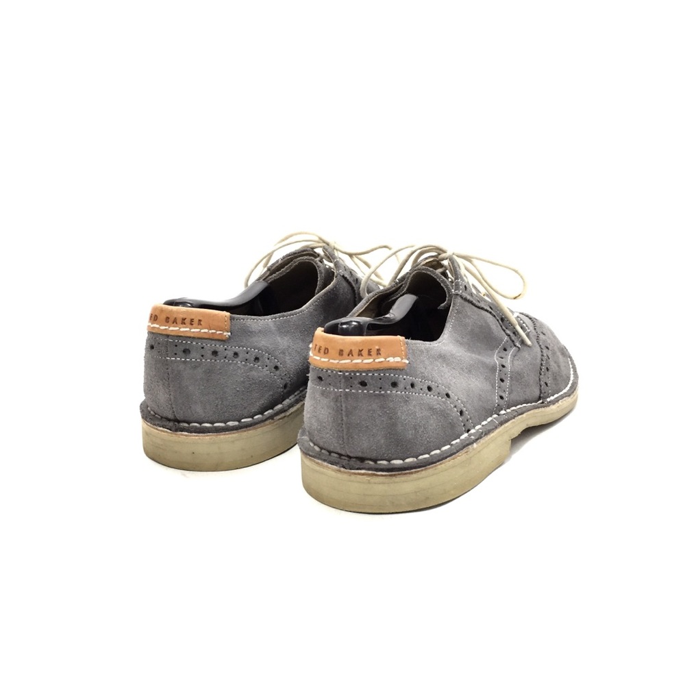 - SOLD - Ted Baker London Gray Suede Brogues - Picture 7 of 8